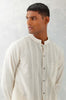 Ivory Pintuck Short Shirt Kurta Set