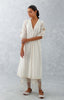 Ivory Embroidered Chanderi Kurta Set