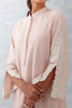 Blush Pink Pin Tucks Embroidered Kurta Set