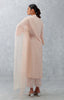 Blush Pink Pin Tucks Embroidered Kurta Set