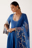 Blue Dori Embroidered Anarkali Set