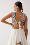 Ivory Handpaint Lehenga
