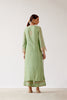 Green Dori Embroidered Kurta Set