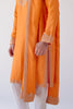Orange Embroidered Stole