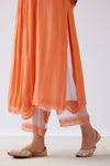 Coral Chanderi Kurta Set (RTS)