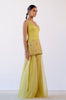 Lime Green Embroidered Sharara Set