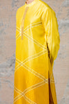 Ombre Mustard Tie & Dye Kurta set