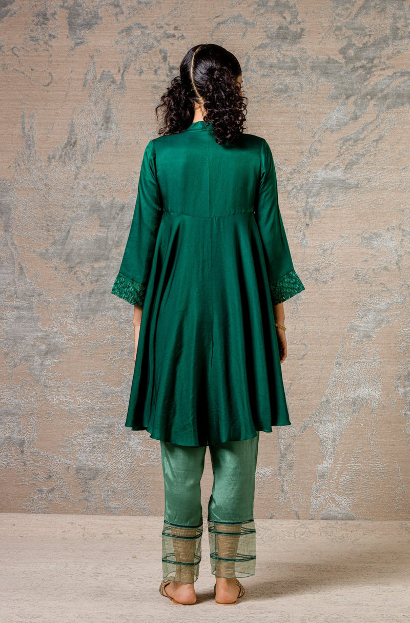 Emerald Green Tunic Set