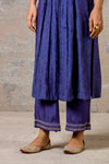 Ink Blue Chanderi Kurta Set