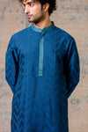 Cobalt Blue Kurta Set