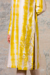 Mustard Tie & Dye Kurta