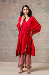Red Kaftan Set