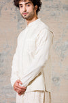 Ivory Kurta & Jacket Set