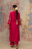 Fuchsia Pink Mukaish Chanderi Kurta Set