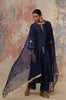 Navy Mukaish Chanderi Kurta Set