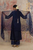 Navy Mukaish Chanderi Kurta Set