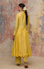 Lemon Yellow Mukaish Anarkali Set (RTS)