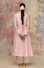 Pink Mukaish Anarkali Set