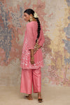 Maia Sethna in Blush Georgette Kurta  Set