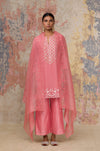 Blush Georgette Kurta  Set