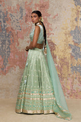 Sage Green Lehenga Set