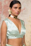 Sage Green Lehenga Set