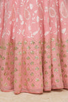 Blush Georgette Lehenga Set