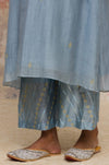 Alia Bhatt in Ash Blue Kurta Set