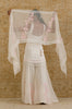 Alia Bhatt in Ivory Georgette Sharara  Set