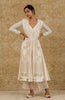 Ivory Mukaish Anarkali Set