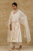 Ivory Mukaish Anarkali Set