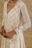 Alia Bhatt in Ivory Mukaish Anarkali Set