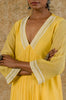 Yellow Embroidered Chanderi Kurta Set