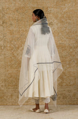 Alia Bhatt In Ivory Angrakha Kurta Set