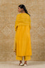 Mustard Mukaish Chanderi Kurta Set