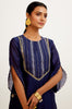 Navy Blue Hand Embroidered Kurta Set (RTS)