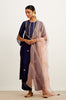Navy Blue Hand Embroidered Kurta Set (RTS)