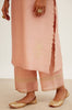 Baby Pink Dori Embroidered Kurta Set