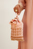 BLUSH PINK ZARI EMBROIDERED VELVET POTLI