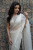 Samantha Ruth Prabhu in Ivory Organza Embroidered Saree