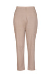 Beige Chanderi Straight Kurta With Pants - devnaagri