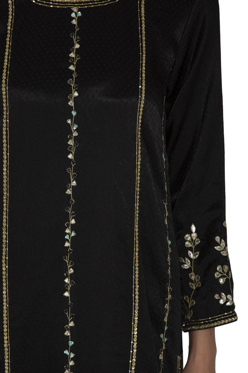 Black Kurta Set - devnaagri