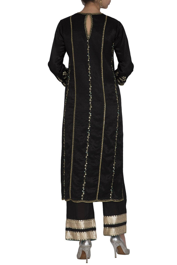 Black Kurta Set - devnaagri