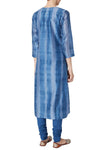Blue Tie-Dye Kurta Set