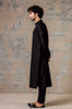 Black Shell PinTuck Kurta Set