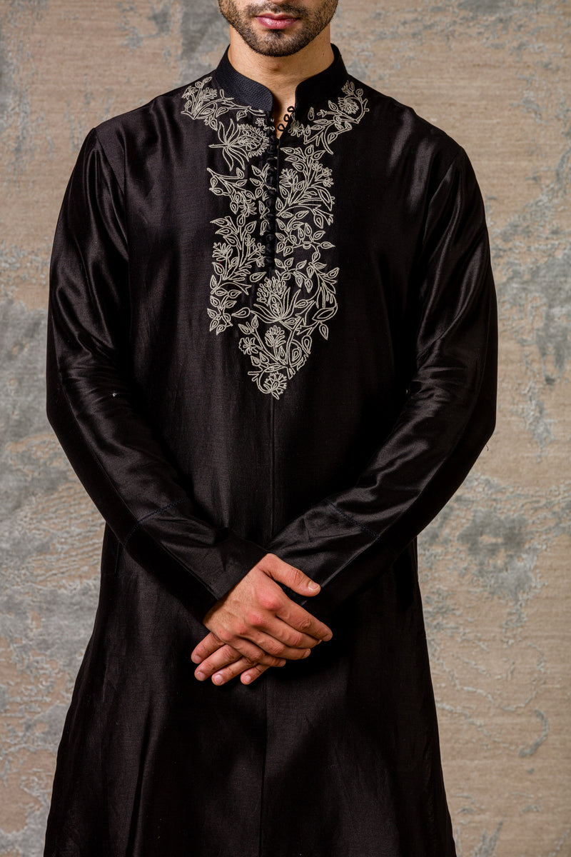 Black Kurta Set
