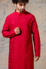 Scarlet Red Kurta Set