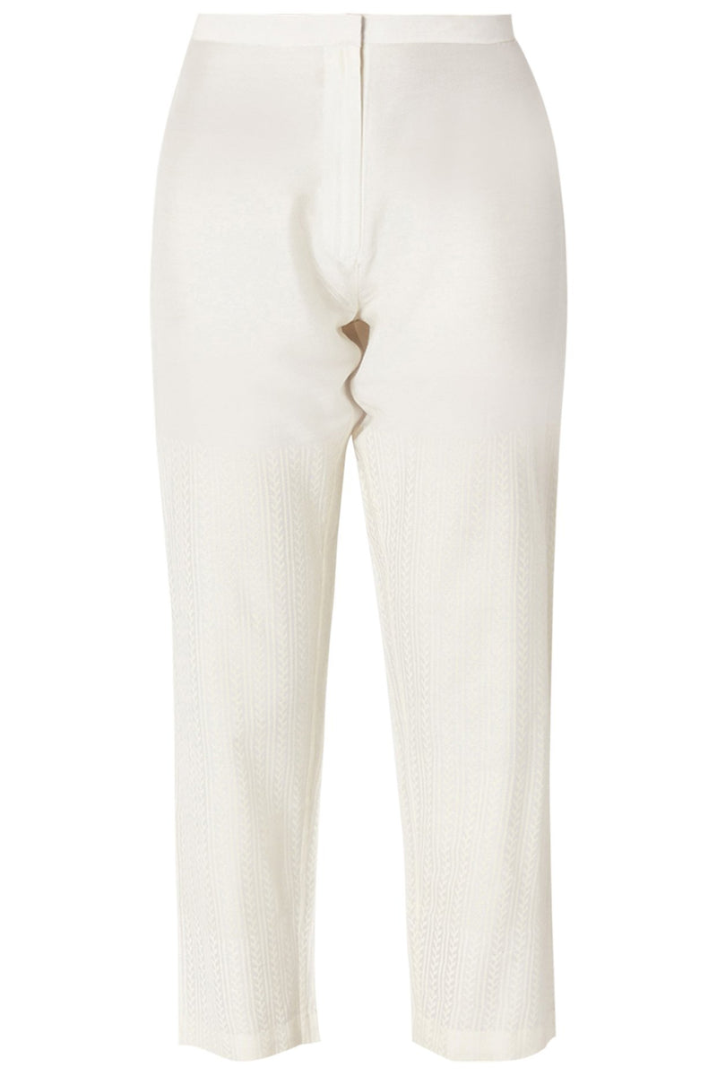 Ivory Cotton Silk Angrakha Set