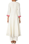 Ivory Cotton Silk Angrakha Set