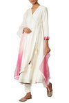 Ivory Cotton Silk Angrakha Set